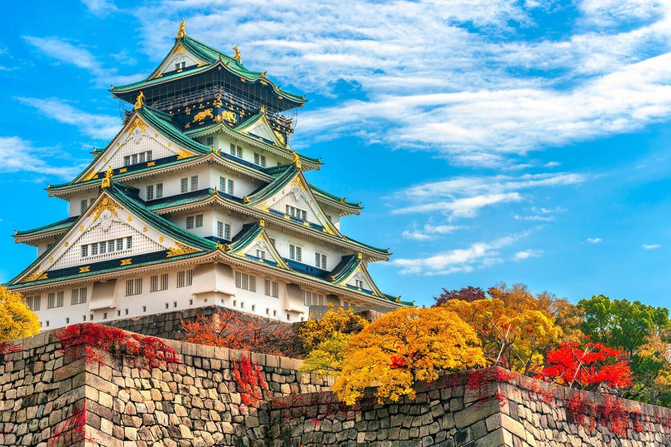 Lâu đài Osaka - Biểu tượng của thành phố