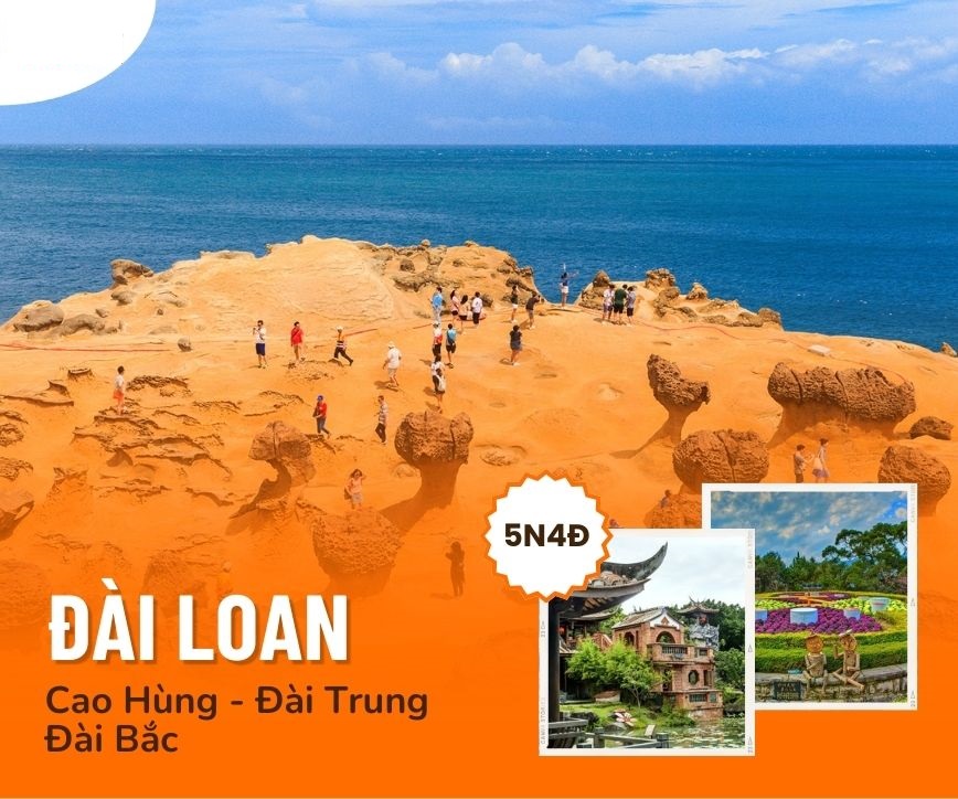 Tour Đài Loan 5N4Đ